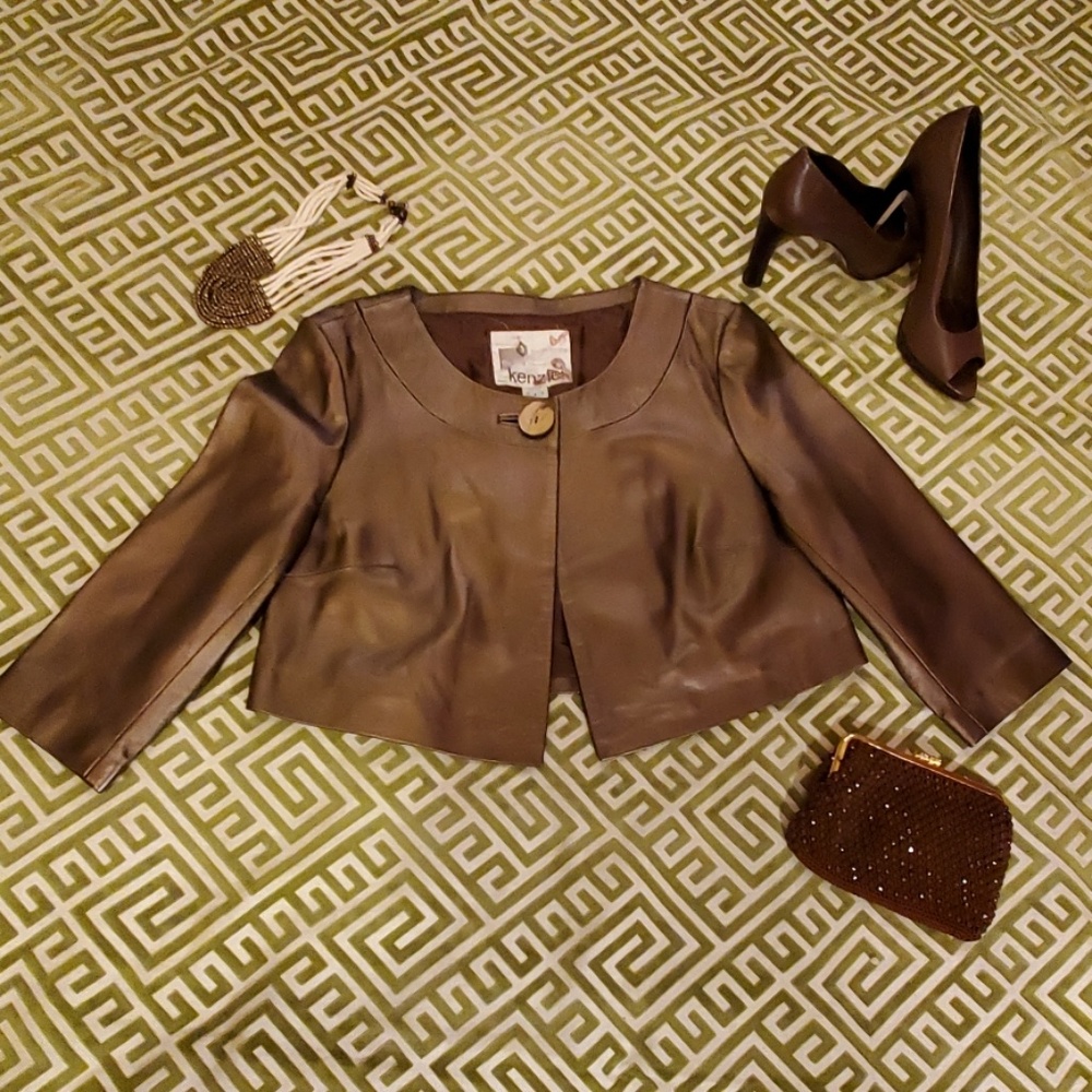 Kenzie Lamb Nappa Jacket.